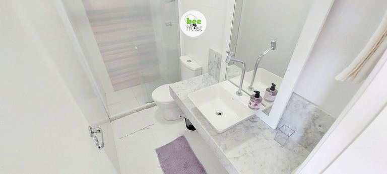 Duplex com banheira e vista mar - COSTE0100