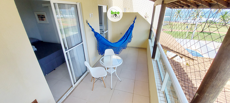 Duplex com banheira e vista mar - COSTE0100