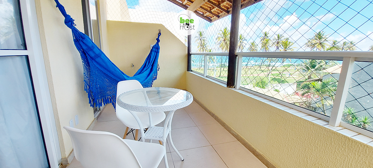 Duplex com banheira e vista mar - COSTE0100