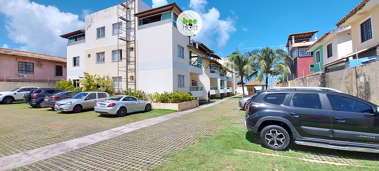 Duplex com banheira e vista mar - COSTE0100