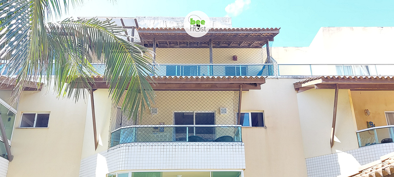 Duplex com banheira e vista mar - COSTE0100