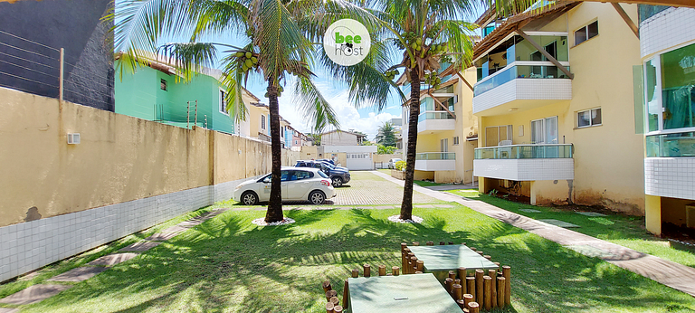 Duplex com banheira e vista mar - COSTE0100