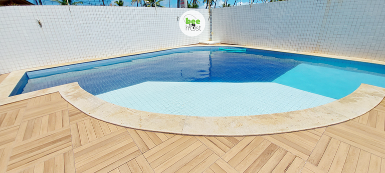 Duplex com banheira e vista mar - COSTE0100