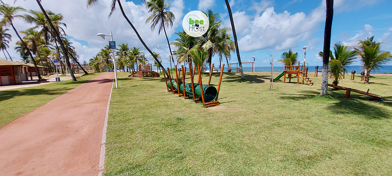 Duplex com banheira e vista mar - COSTE0100