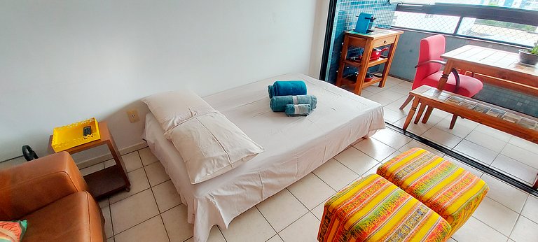 ONCAR0111 - Dormitorio y salón súper bien ubicados