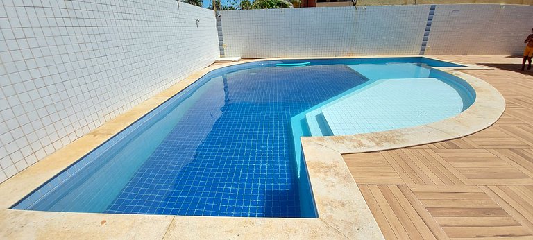 Duplex com banheira e vista mar - COSTE0100