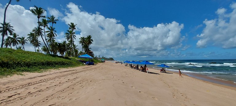 Duplex com banheira e vista mar - COSTE0100