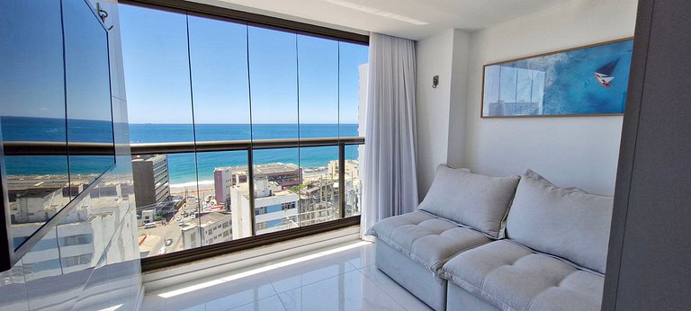 Vista-mar incrível e perto do carnaval - COBAR0129