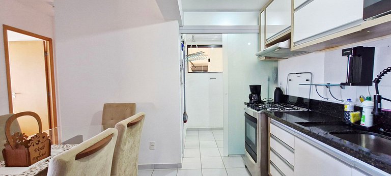 COITP0101 - 2/4 with air conditioning in Itapuã