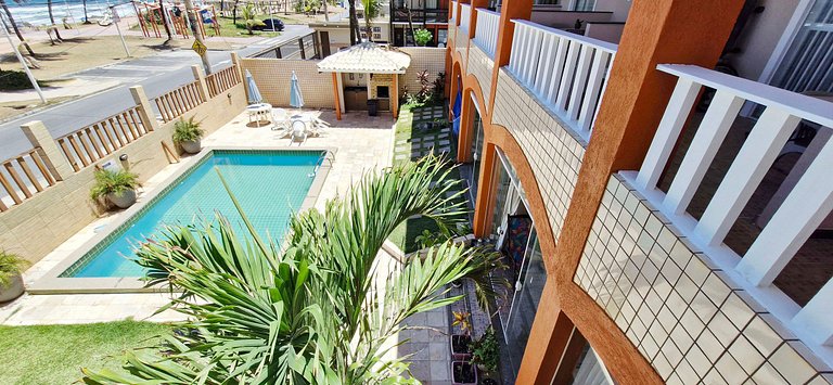 Sea front in a gated community with pool COSTE0108