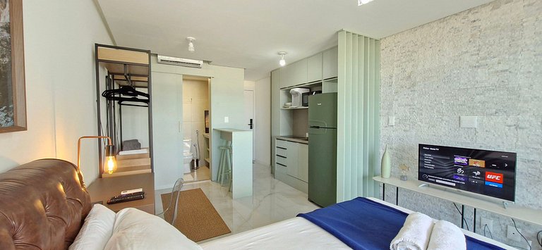 Vista mar no Art Studio Armação - COARM0109