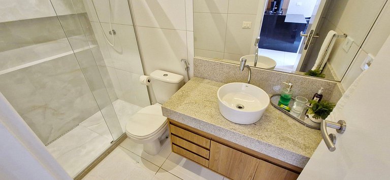 COBAR0137 - Ap climatizado com muito conforto
