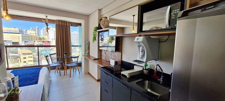 Cama king e vista-mar - COBAR0138