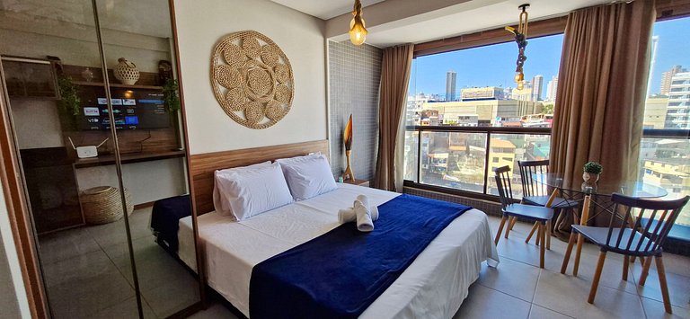 Cama king e vista-mar - COBAR0138