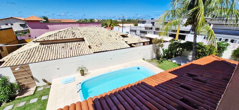 COJAU0104 - Jardim, piscina com cascata e conforto