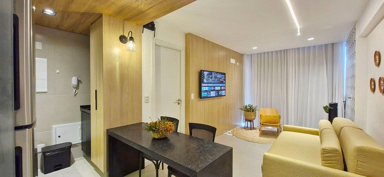 COBAR0140 - Lindo apartamento para 4 pessoas