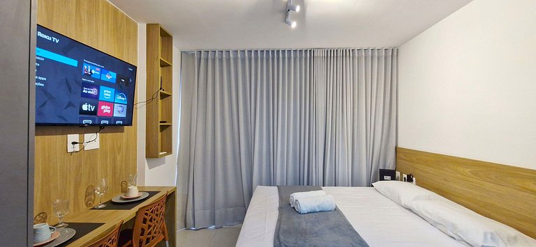 COBAR0142 - Lindo apartamento com varanda