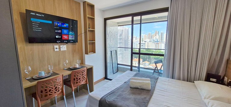 COBAR0142 - Lindo apartamento com varanda