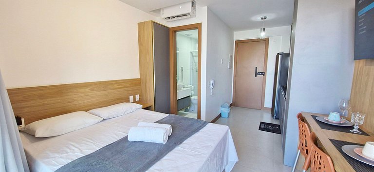 COBAR0142 - Lindo apartamento com varanda