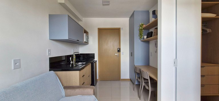 COFDR0104 - Quarto e sala para 3 pessoas