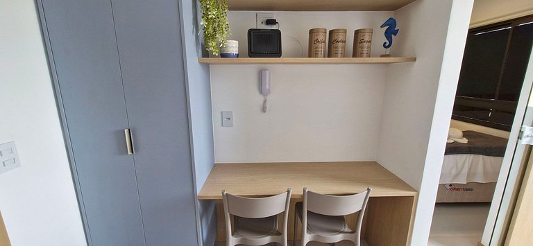 COFDR0104 - Quarto e sala para 3 pessoas