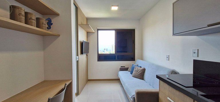 COFDR0104 - Quarto e sala para 3 pessoas