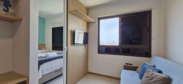 COFDR0104 - Quarto e sala para 3 pessoas