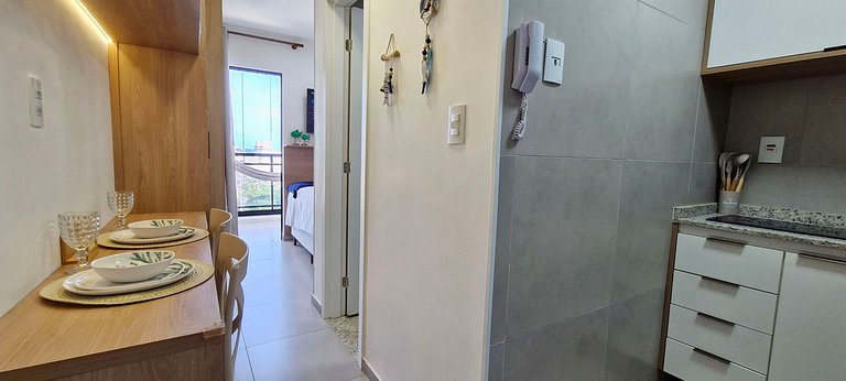 COSTE0109 - Functional with balcony and sea view