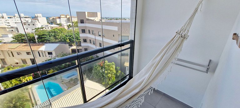 Balcony with hammock and sea view - COSTE0109