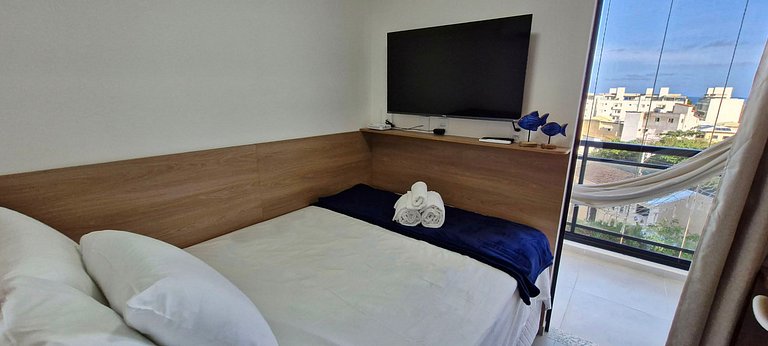 COSTE0110 - Balcony with sea view and hammock