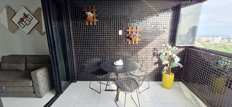 COCAR0115 - 2/4 with balcony in Salvador Prime