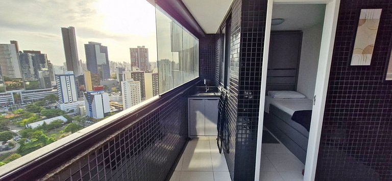 COCAR0115 - 2/4 with balcony in Salvador Prime