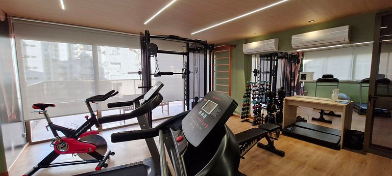 COGRA0104 - Cama queen e varanda no Graça Prime