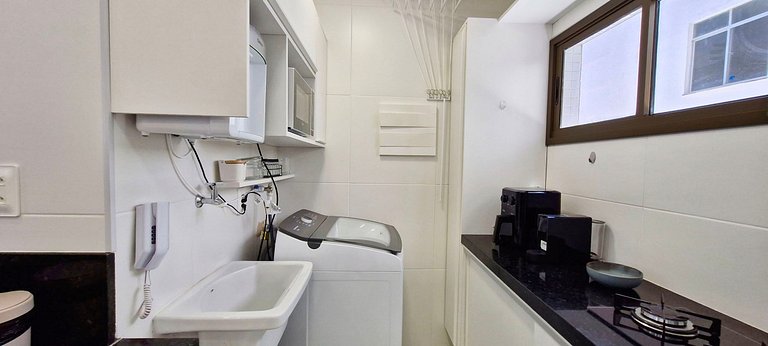 COGRA0104 - Cama queen e varanda no Graça Prime