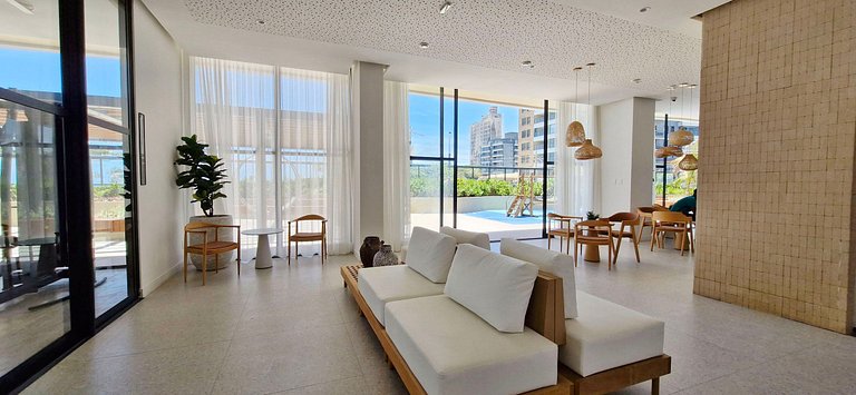 Frente mar no Beach Class Jaguaribe - COJAG0101