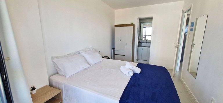 Frente mar no Beach Class Jaguaribe - COJAG0101