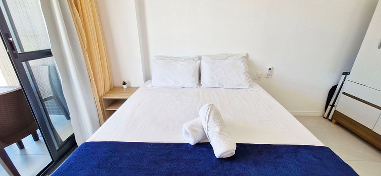 Frente mar no Beach Class Jaguaribe - COJAG0101