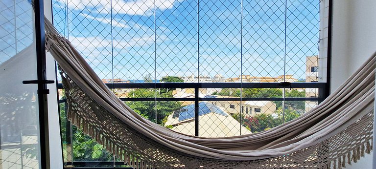 Balcony with sea view and hammock - COSTE0111