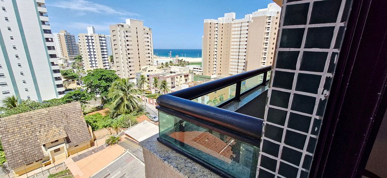 Quarto e sala com varanda em Armação - COARM0110