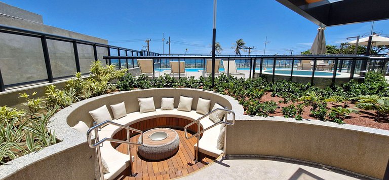 Climatizado vista al mar en Beach Class COJAG0102