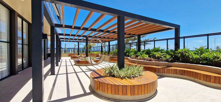 Air-conditioned sea view at Beach Class COJAG0102