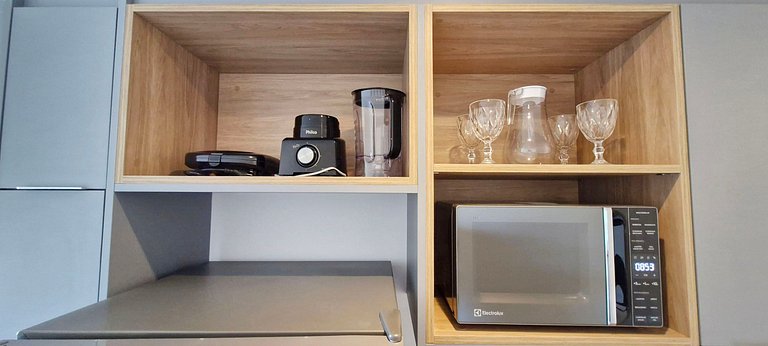 Varanda con vista al mar en Art Studio COARM0112