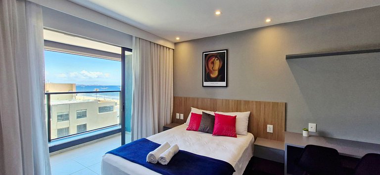 Varanda vista mar e conforto - COARM0112