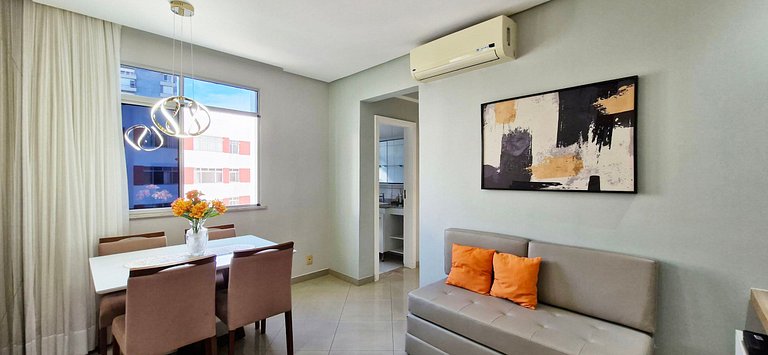 Two bedrooms 5 min from Shopping Barra - COBAR0148