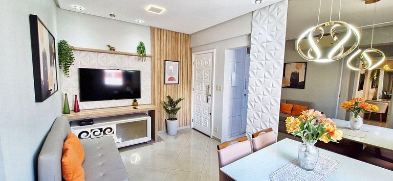 Dois quartos a 5min do Shopping Barra - COBAR0148