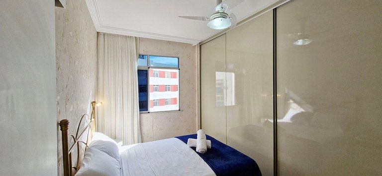 Dois quartos a 5min do Shopping Barra - COBAR0148