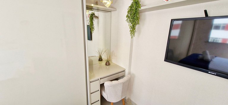 Dois quartos a 5min do Shopping Barra - COBAR0148