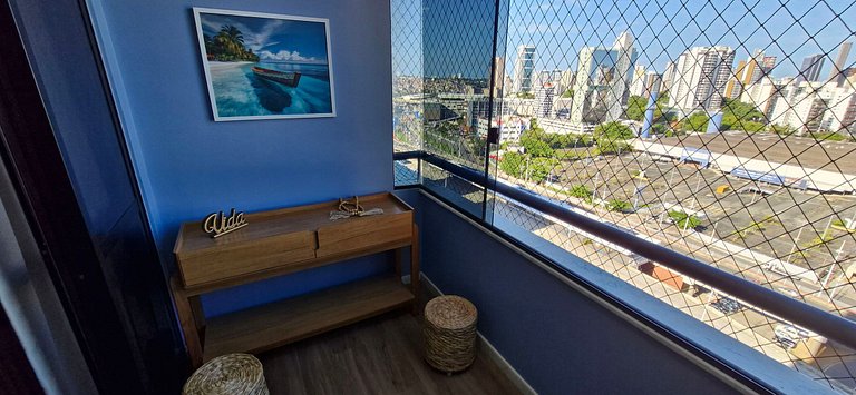 15º andar, varanda, perto do shopping - COPBV0101