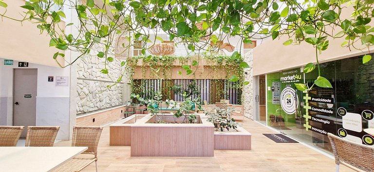 Apartamento com varanda vista mar - COPIT0109