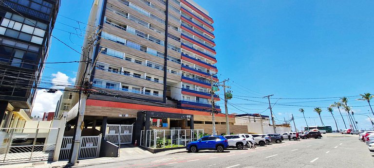 Apartamento com varanda vista mar - COPIT0109